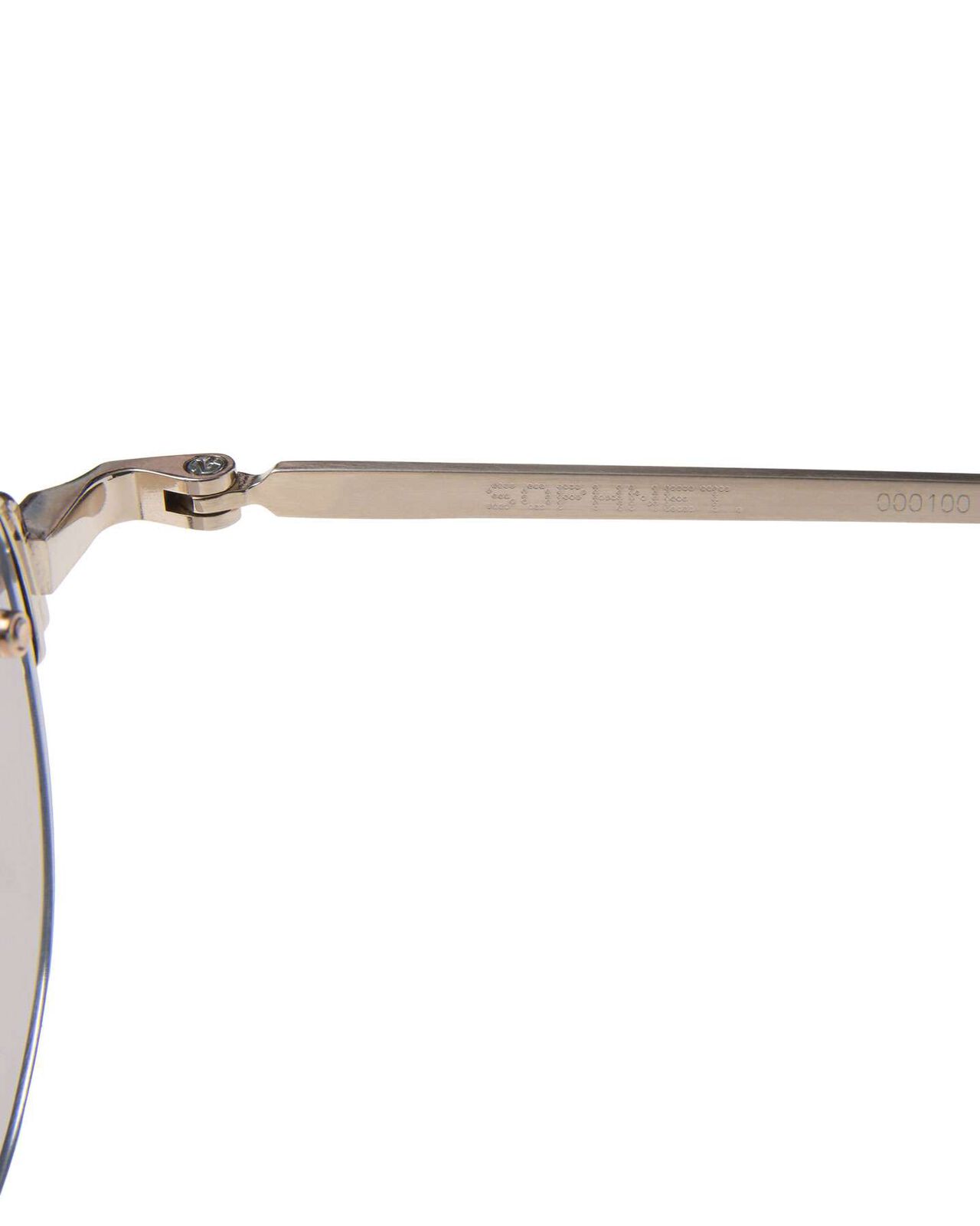 TITANIUM RIMLESS SUNGLASSES ROUND,GOLD, large image number 6