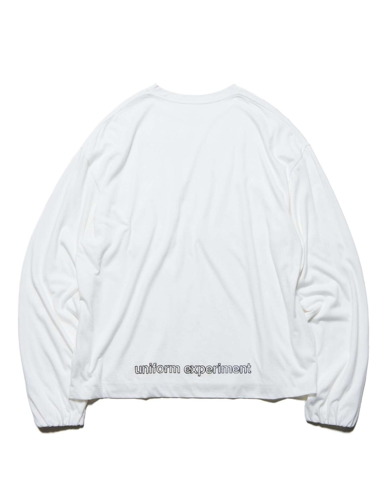 IN-SEWING L/S TEE,WHITE, large image number 0