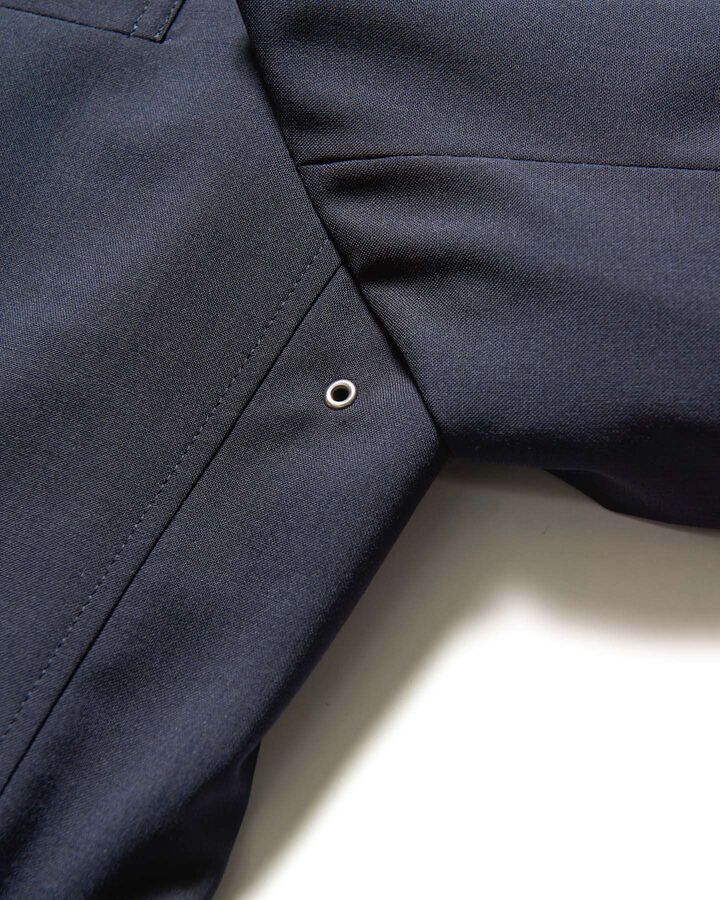 SUMMER STRETCH WOOL STANDARD 2BUTTON JACKET,NAVY, medium image number 4