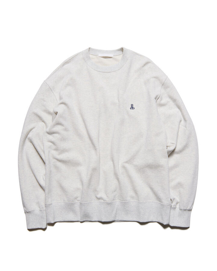 SCORPION WIDE SWEATSHIRT,OFF WHITE, medium