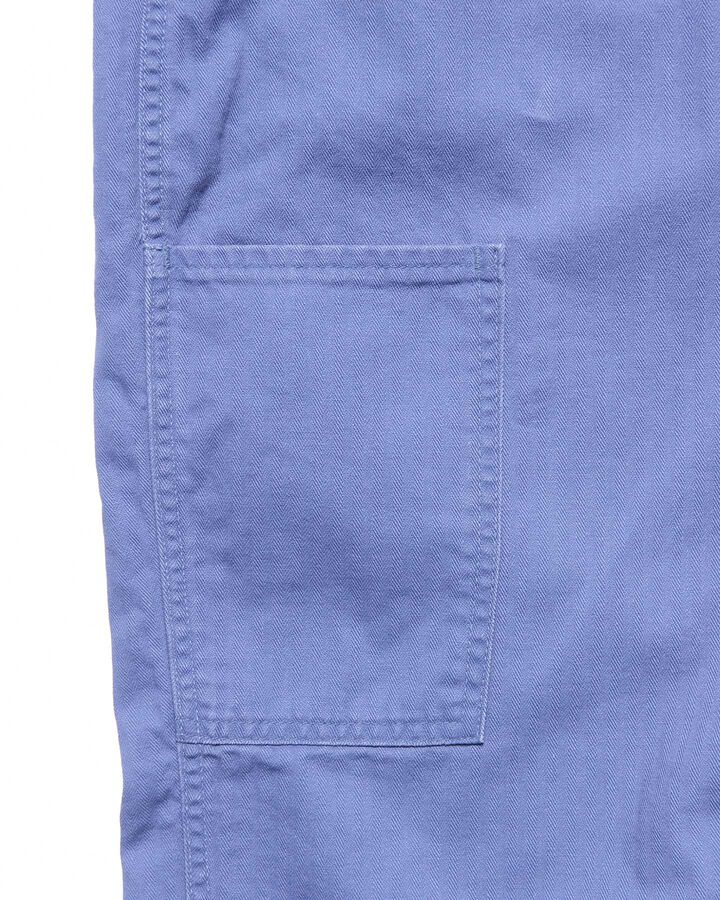 DAMAGED WIDE CROPPED PANTS,BLUE, medium image number 3