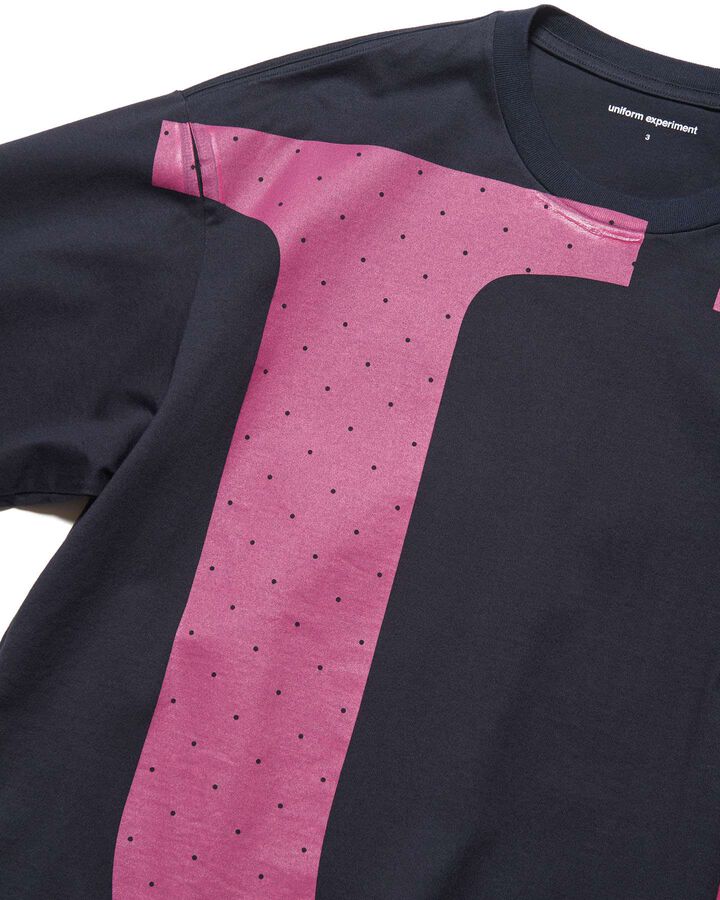 U LOGO TEE,NAVY, medium image number 2