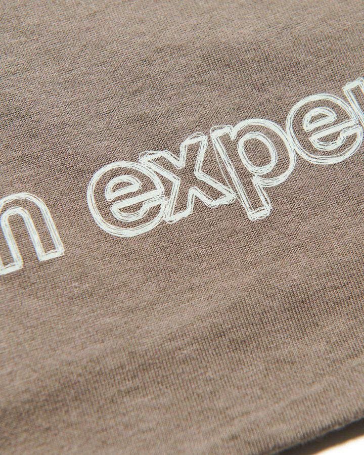 IN-SEWING L/S TEE,LIGHT BROWN, medium image number 2