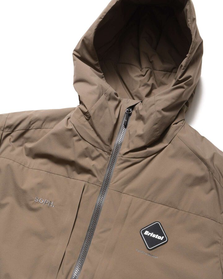 INSULATION HOODED JACKET,MOCHA, medium image number 2