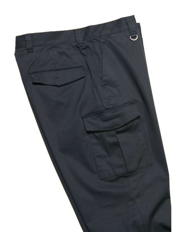 SLIM FIT CARGO SLACKS,BLACK, medium image number 2