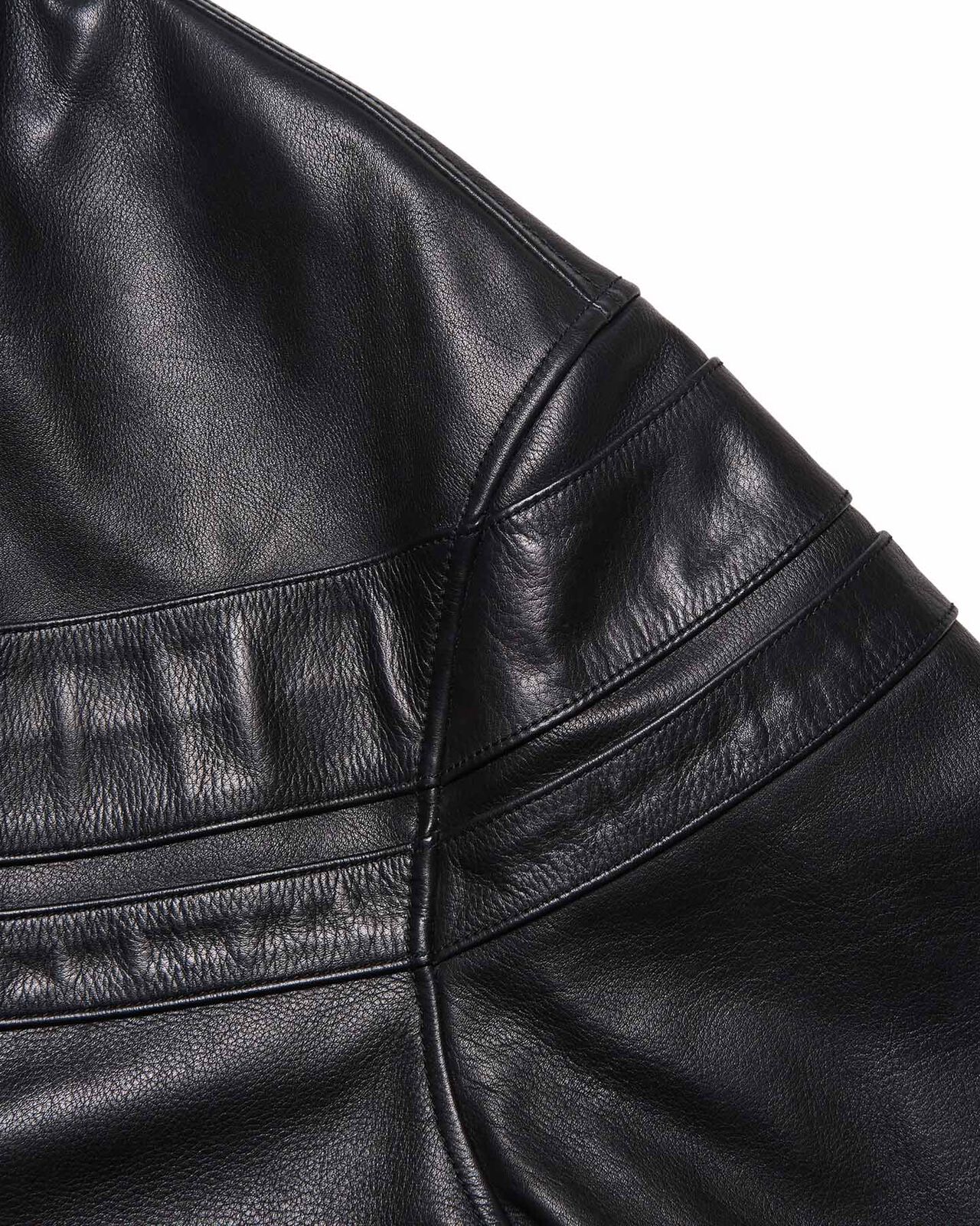 SINGLE BIKER JACKET,BLACK, large image number 6