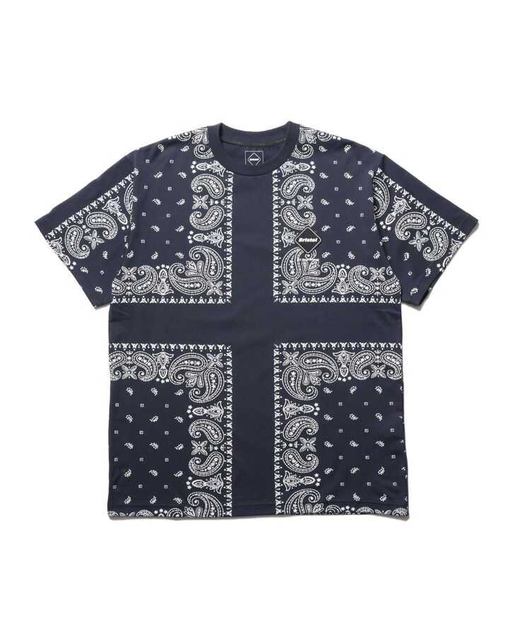 BANDANA TEE,NAVY, medium