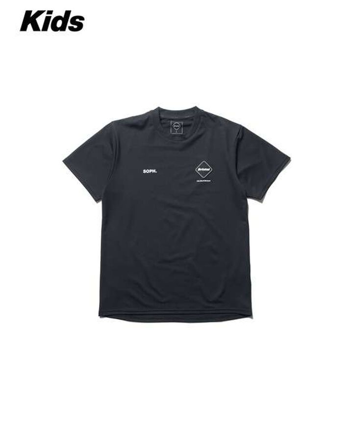 AUTHENTIC LOGO S/S TEAM TOP,BLACK, medium image number 0