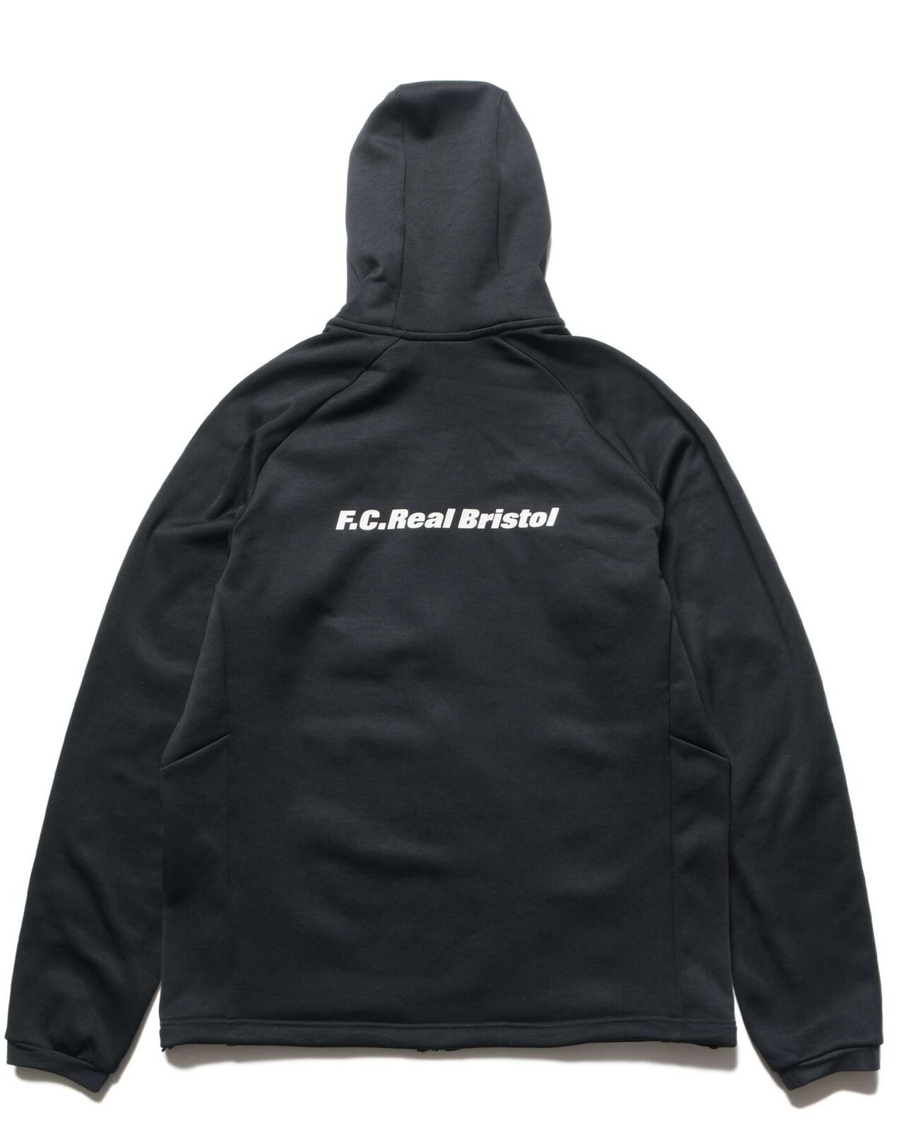 STRETCH FLEECE GAITER HOODIE,BLACK, large image number 1