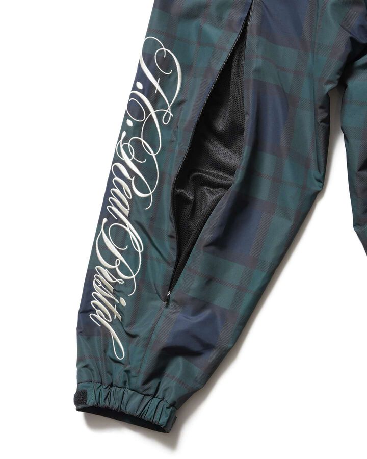 PLAID VENTILATION PRACTICE JACKET,NAVY, medium image number 4