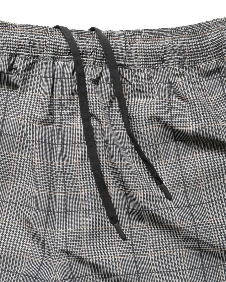 PLAID PRACTICE SHORTS,GRAY, medium image number 2