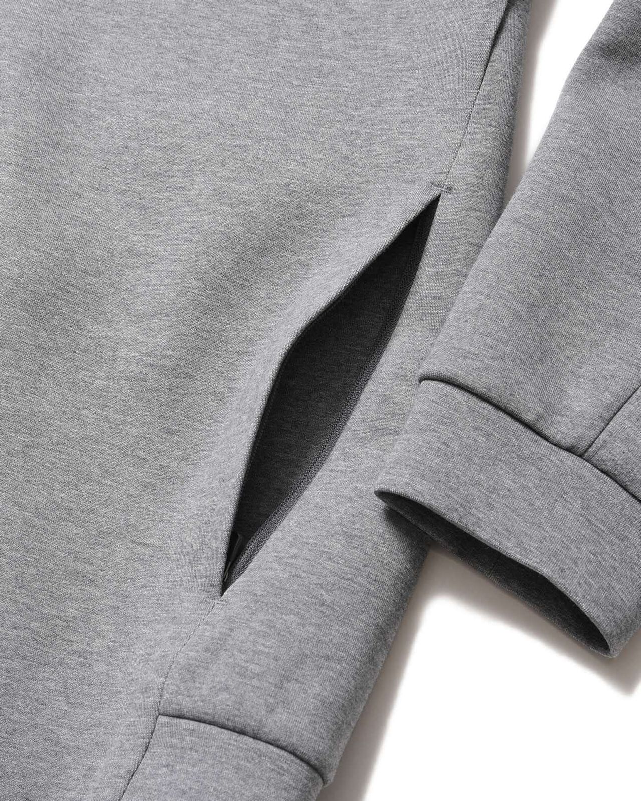 TECH SWEAT VENTILATION HOODIE,GRAY, large image number 4
