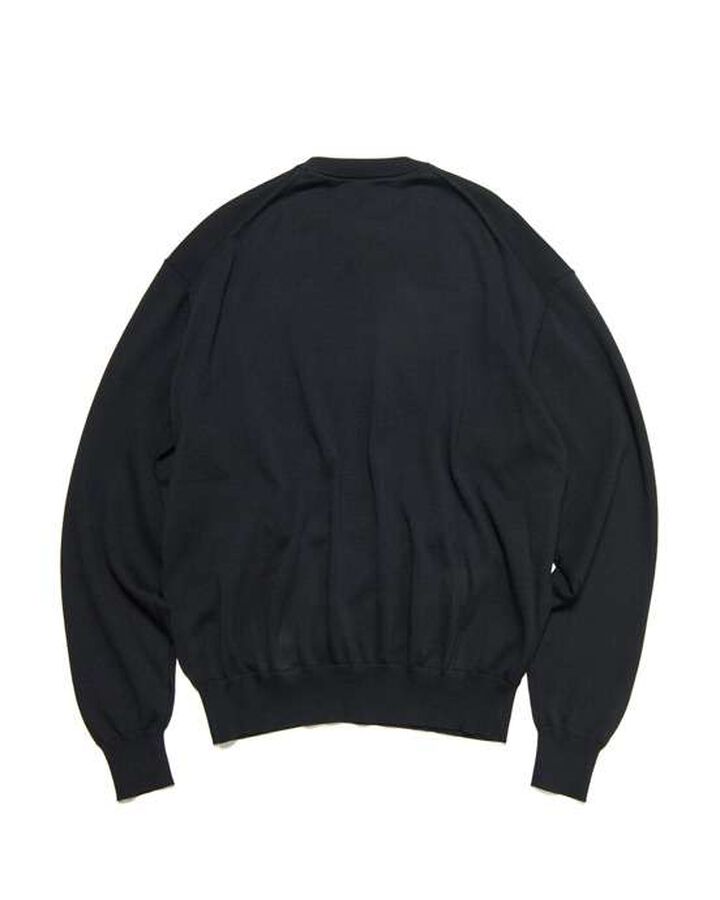 SP CREWNECK KNIT,BLACK, medium image number 1