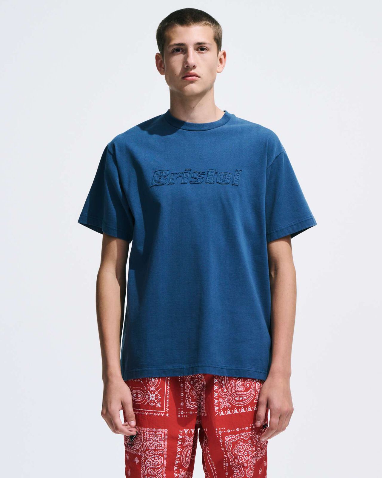 CUT-OFF LOGO S/S TEE,WHITE, large image number 4