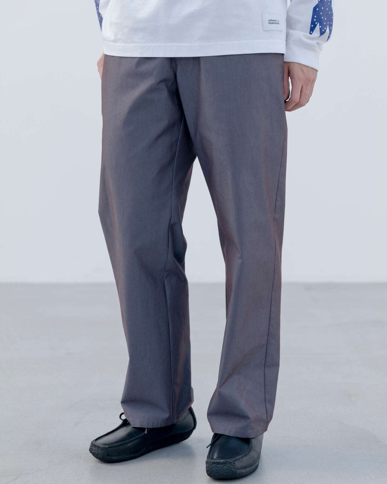 CHAMBRAY COMFORT UTILITY PANTS,BEIGE, large image number 5