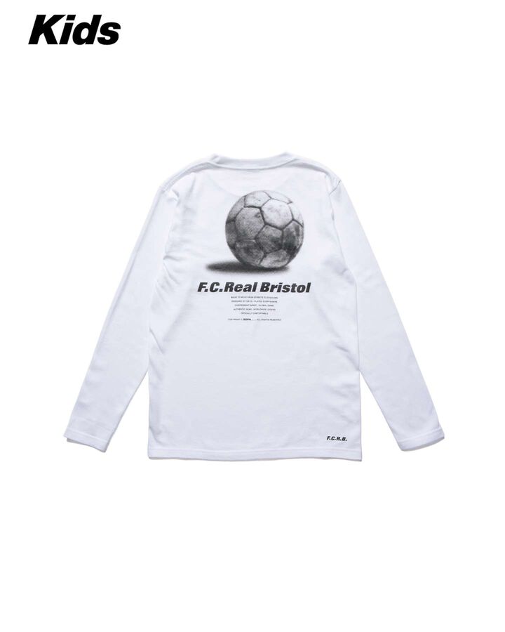 SPIRIT L/S TEE,WHITE, medium image number 1