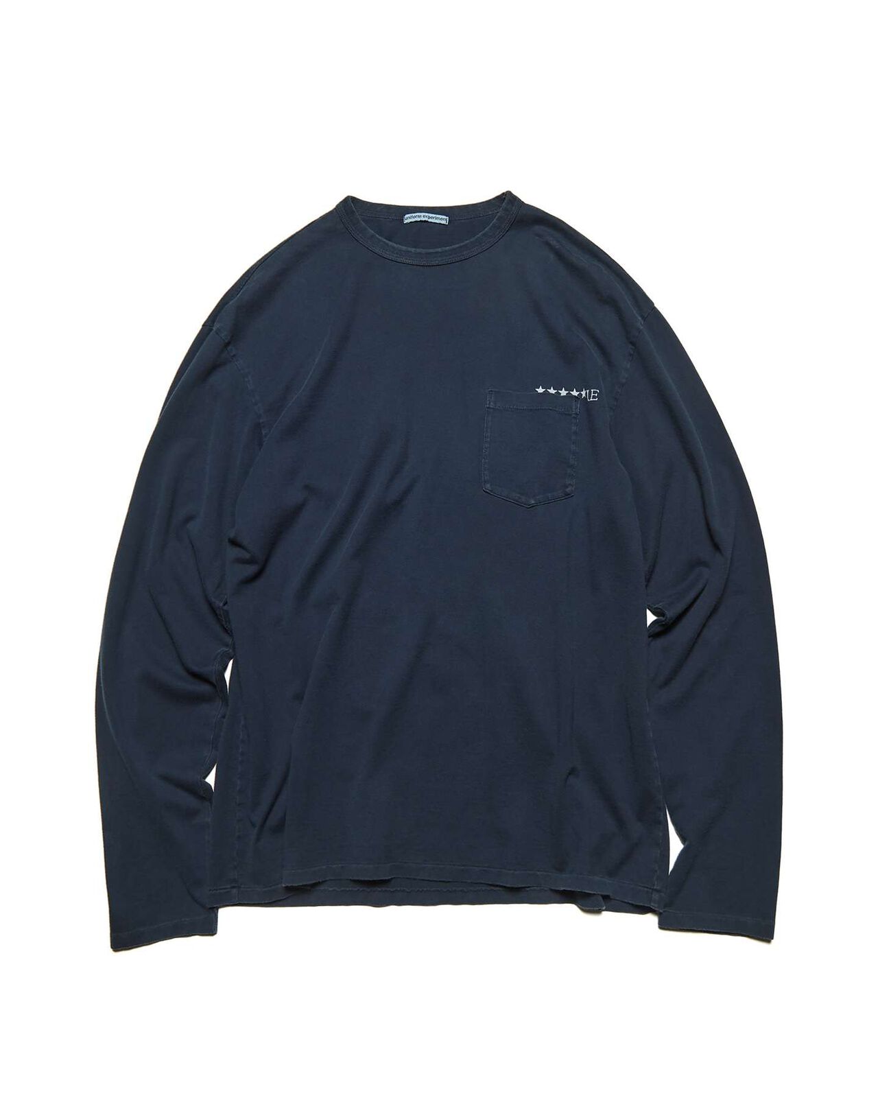 INDIGO L/S POCKET TEE,INDIGO, large image number 0