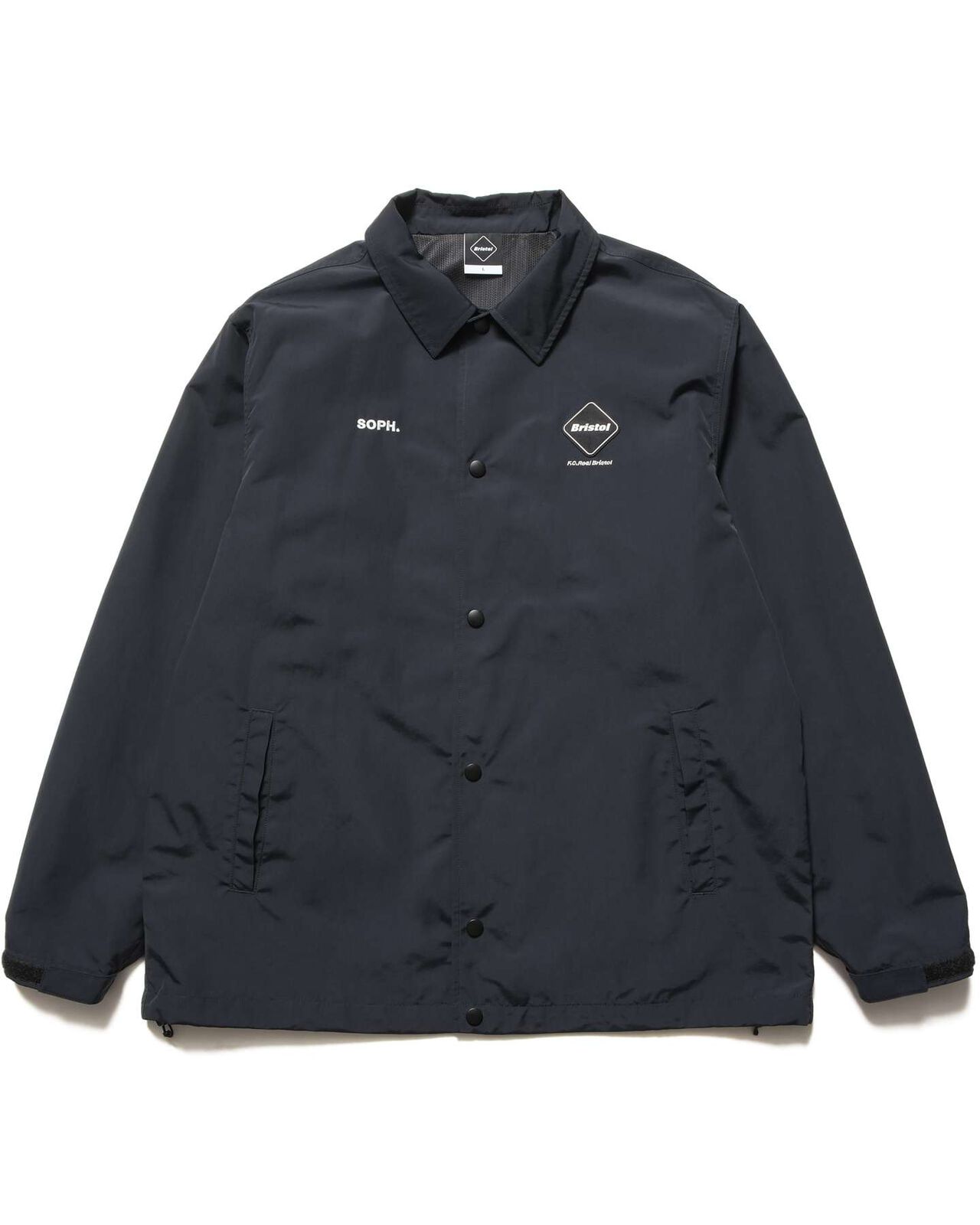 SUPPLEX NYLON COACH JACKET,BLACK, large image number 0