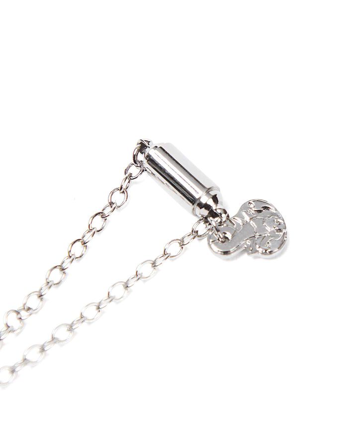 STAR NECKLACE,SILVER, medium image number 2