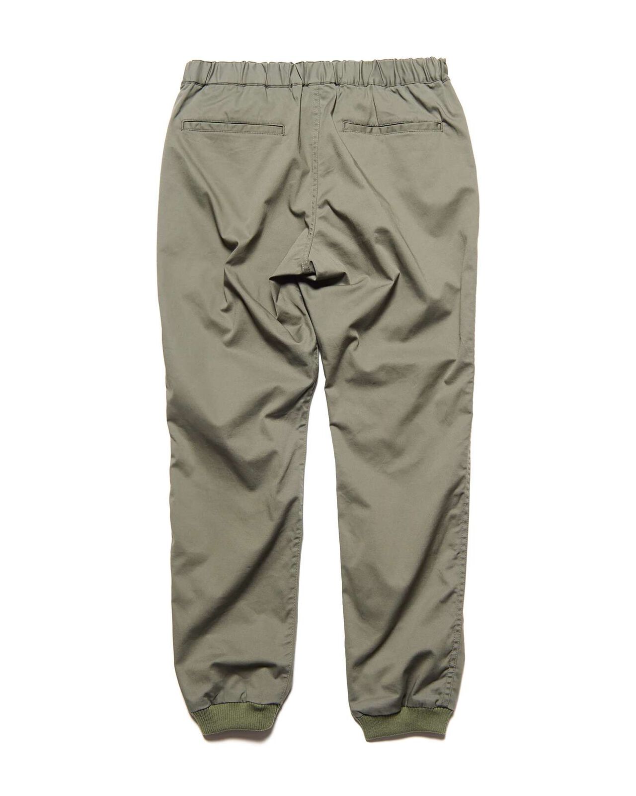 STRETCH TWILL SLIM-FIT RIBBED PANTS,KHAKI, large image number 1