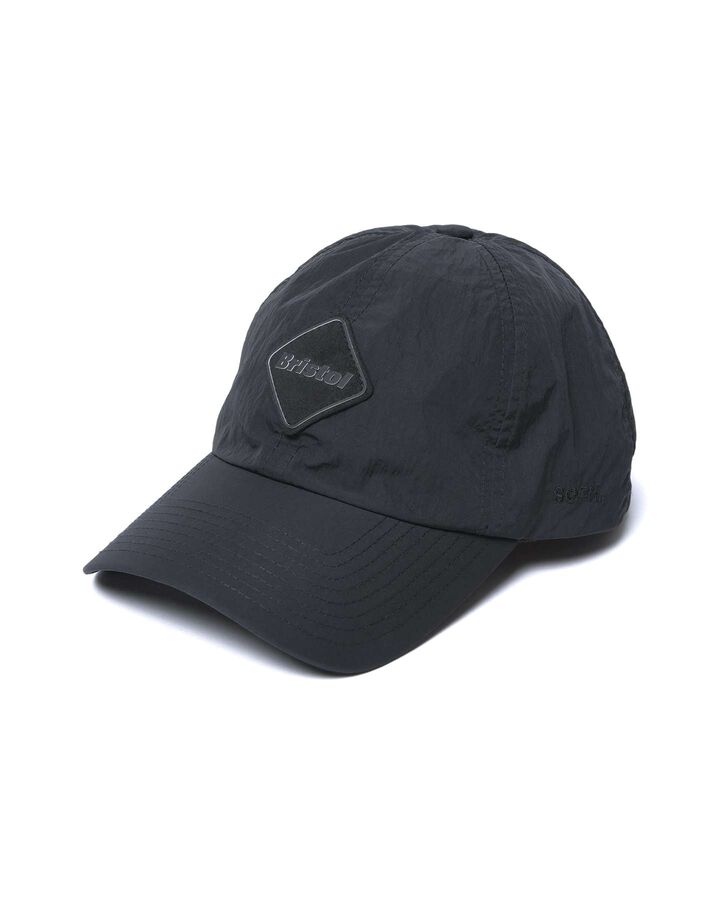 EMBLEM NYLON CAP,BLACK, medium