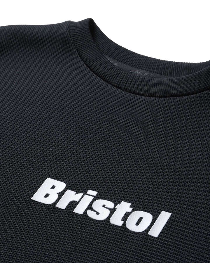 QUARTER KNIT S/S CREWNECK SHIRT,BLACK, medium image number 2