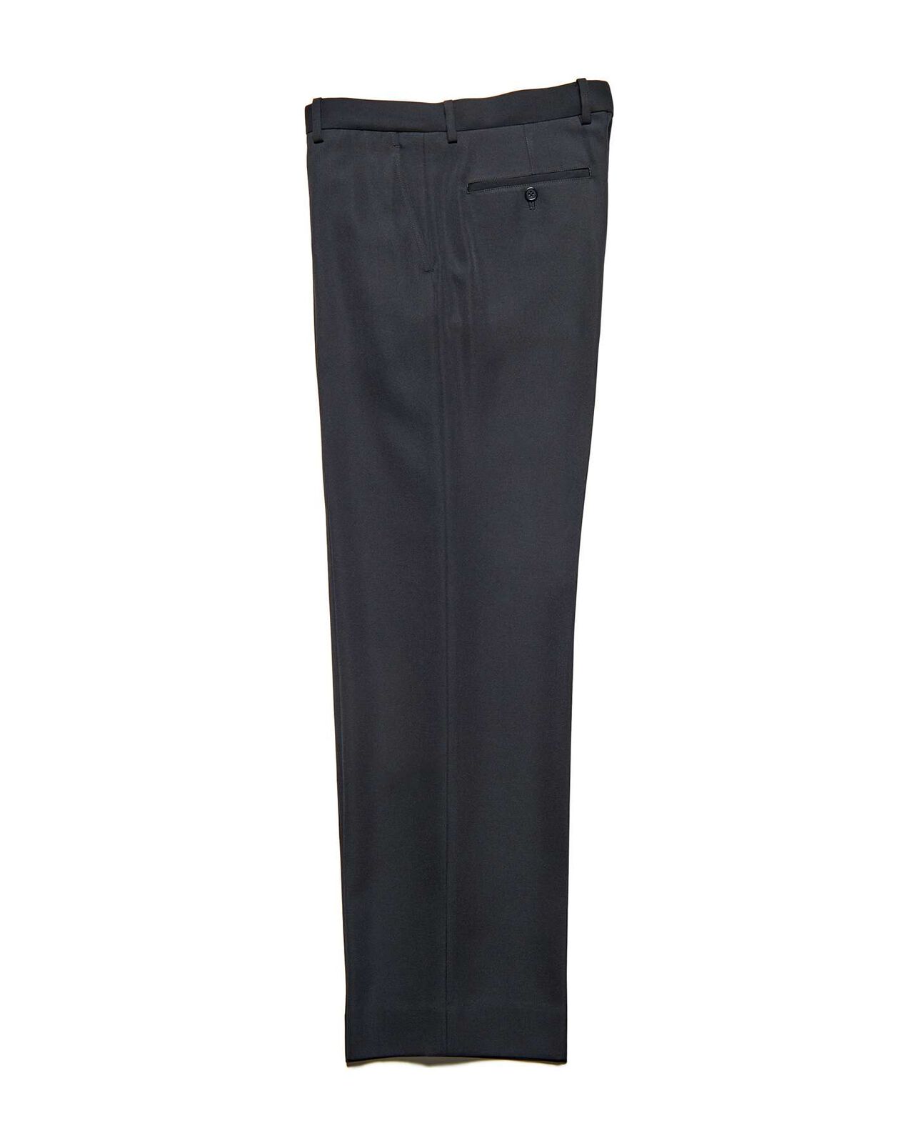 DOESKIN WOOL TUCK SLACKS,BLACK, large image number 1