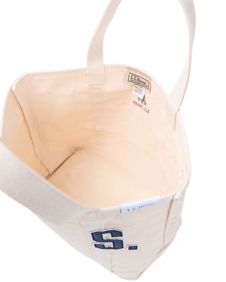 L.L. Bean BOAT AND TOTE MEDIUM,WHITE, medium image number 5