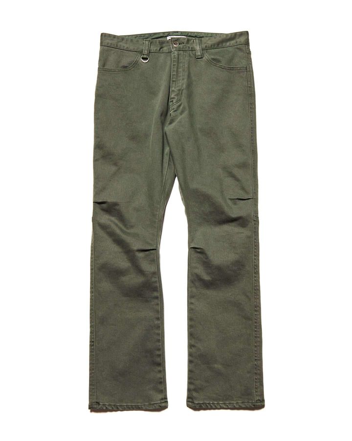 KNEETUCK 5POCKET SLIM-FIT PANTS,KHAKI, medium image number 0