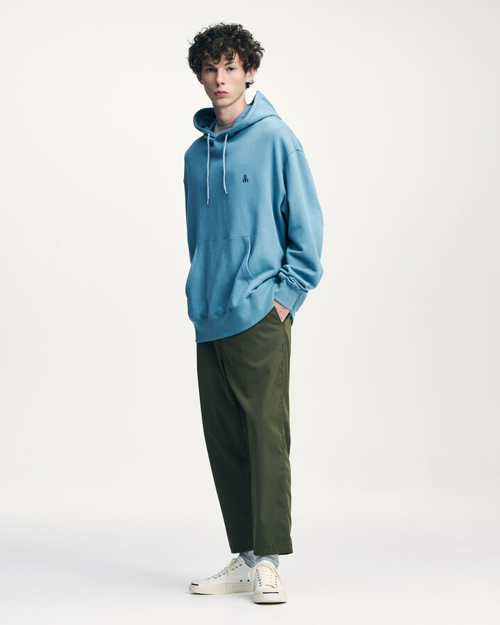 SCORPION WIDE SWEAT HOODIE,BLUE, medium image number 5