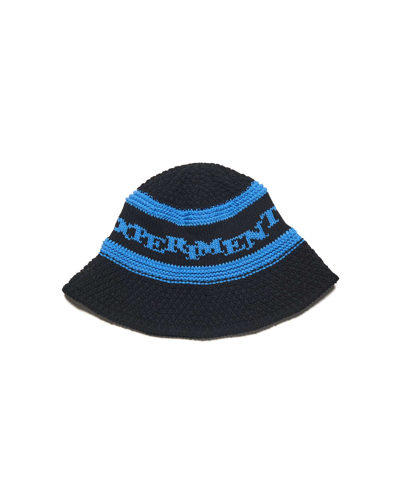 LOGO JACQUARD KNIT HAT,BLACK, large image number 1