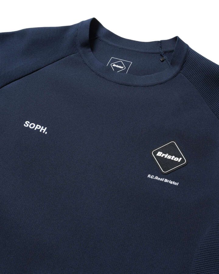 TECH KNIT L/S TOP,NAVY, medium image number 1