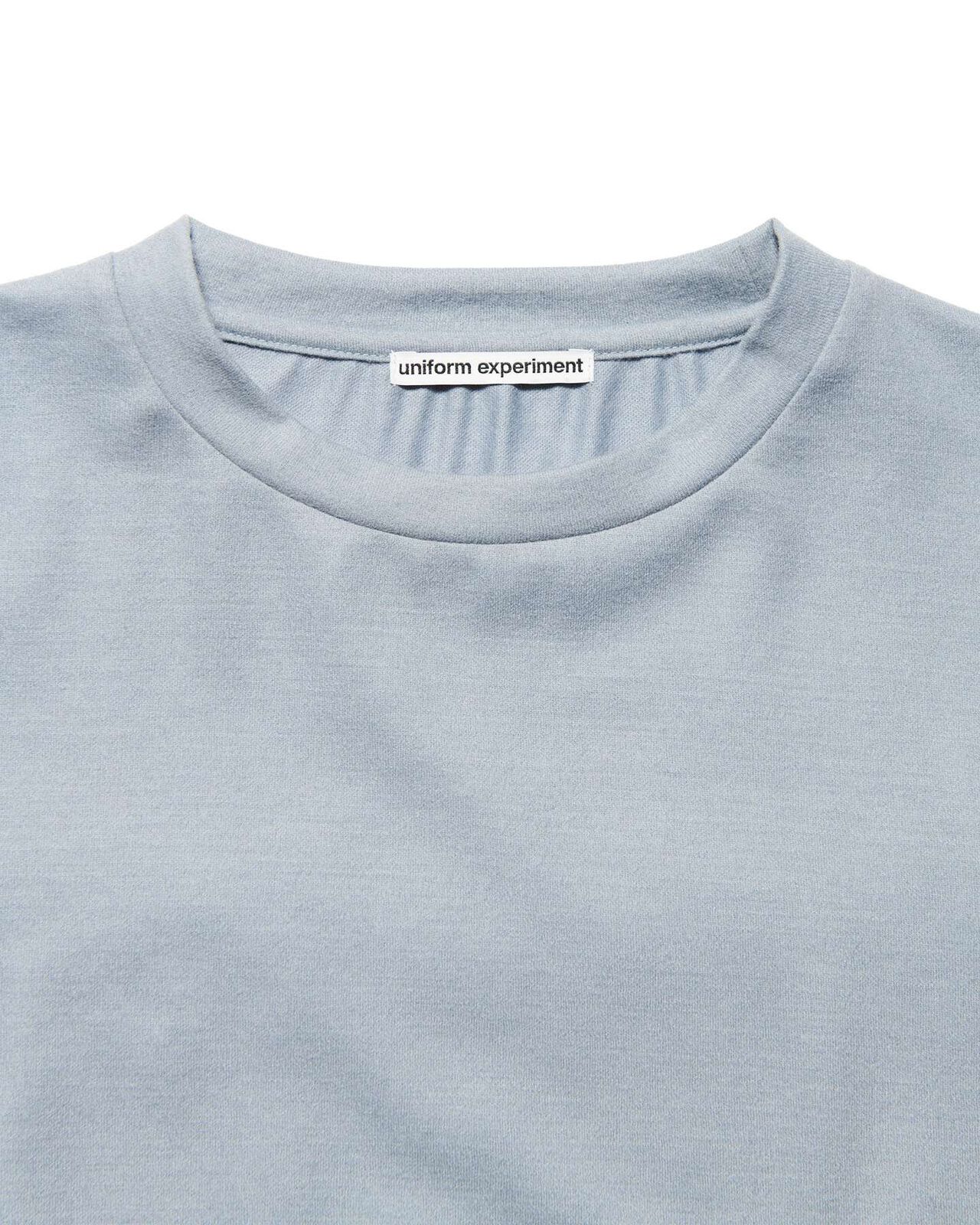 SILKY MILLED WOOL LOOSE L/S TEE,LIGHT GRAY, large image number 2