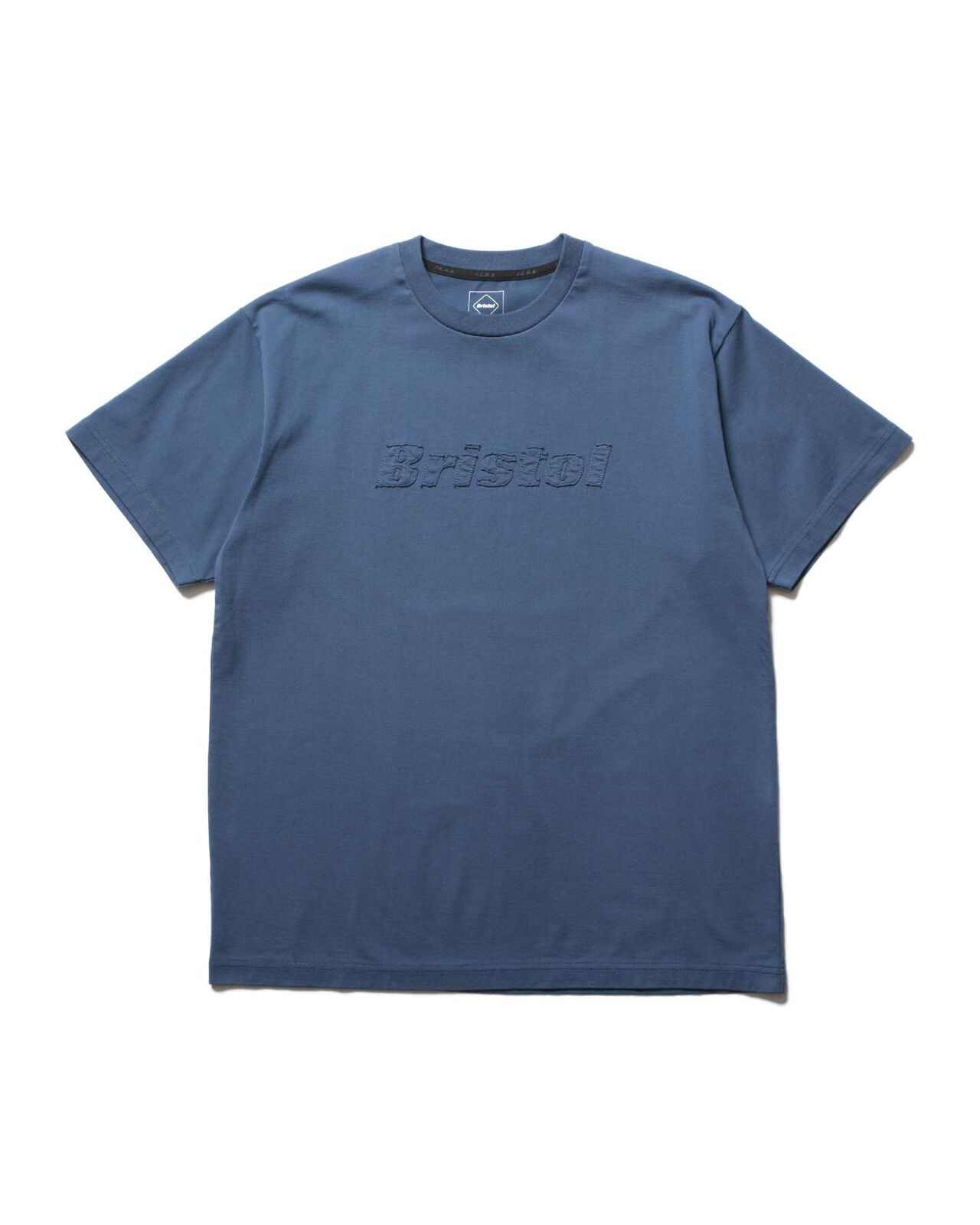 CUT-OFF LOGO S/S TEE,BLUE, large image number 0