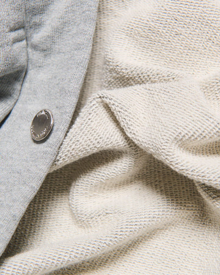 SWEAT TRUCKER JACKET,GRAY, medium image number 4