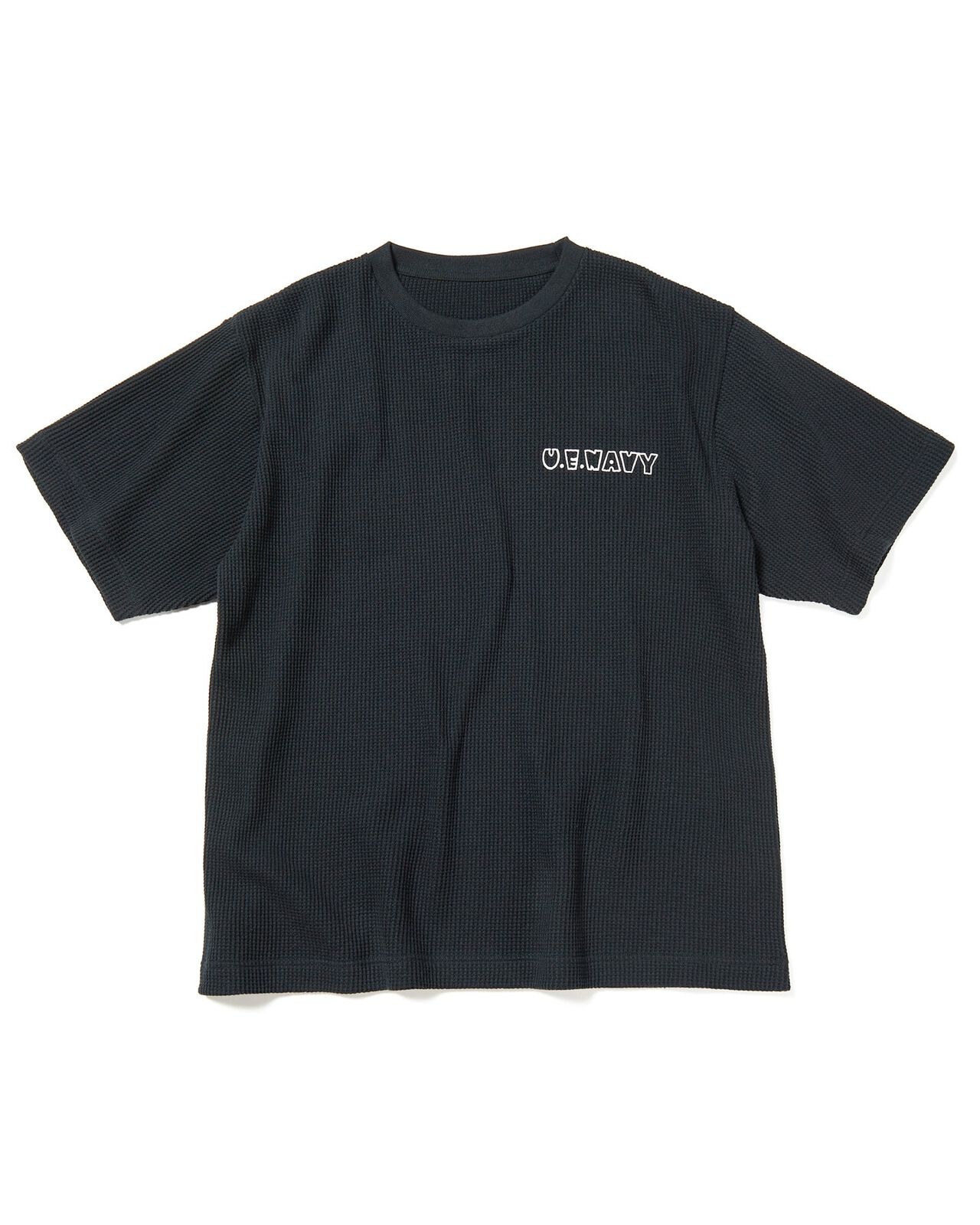 UE NAVY WAFFLE TEE,BLACK, large image number 0