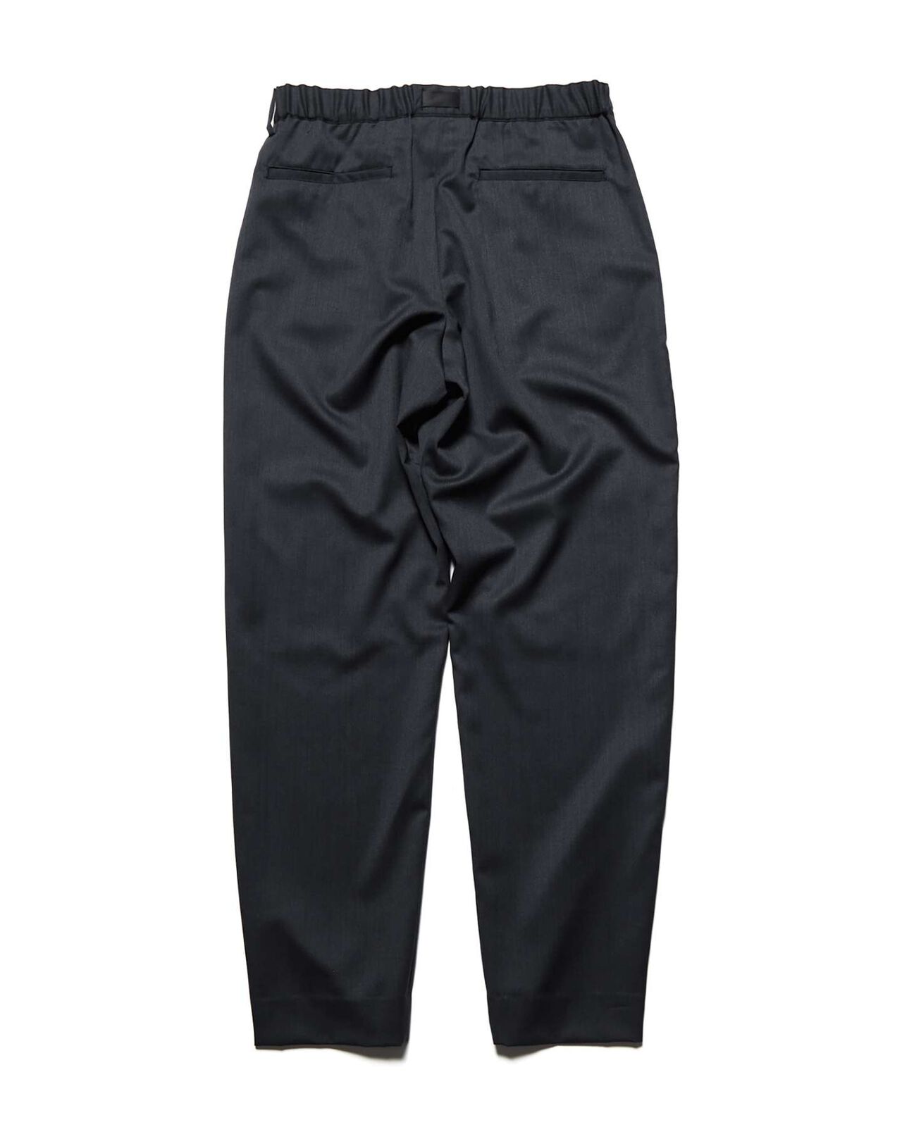 WOOL GABARDINE SLIM-FIT ACTIVE SLACKS,CHARCOAL GRAY, large image number 1