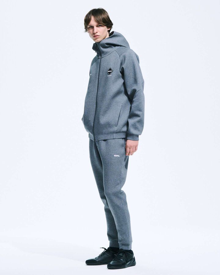 TECH SWEAT VENTILATION HOODIE,BLACK, medium image number 6