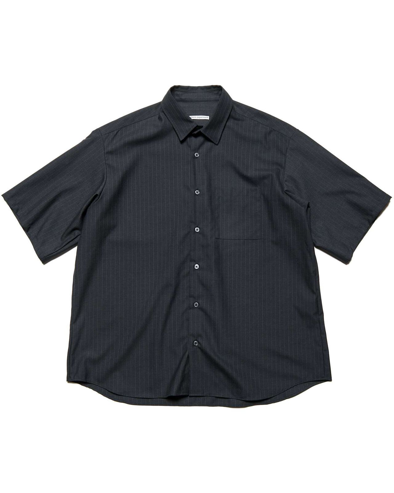 STRETCH WOOL RELAX-FIT S/S SHIRT,A, large image number 0