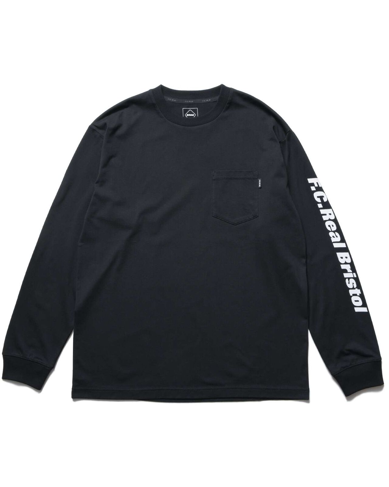 PRESS L/S TEE,BLACK, large image number 0