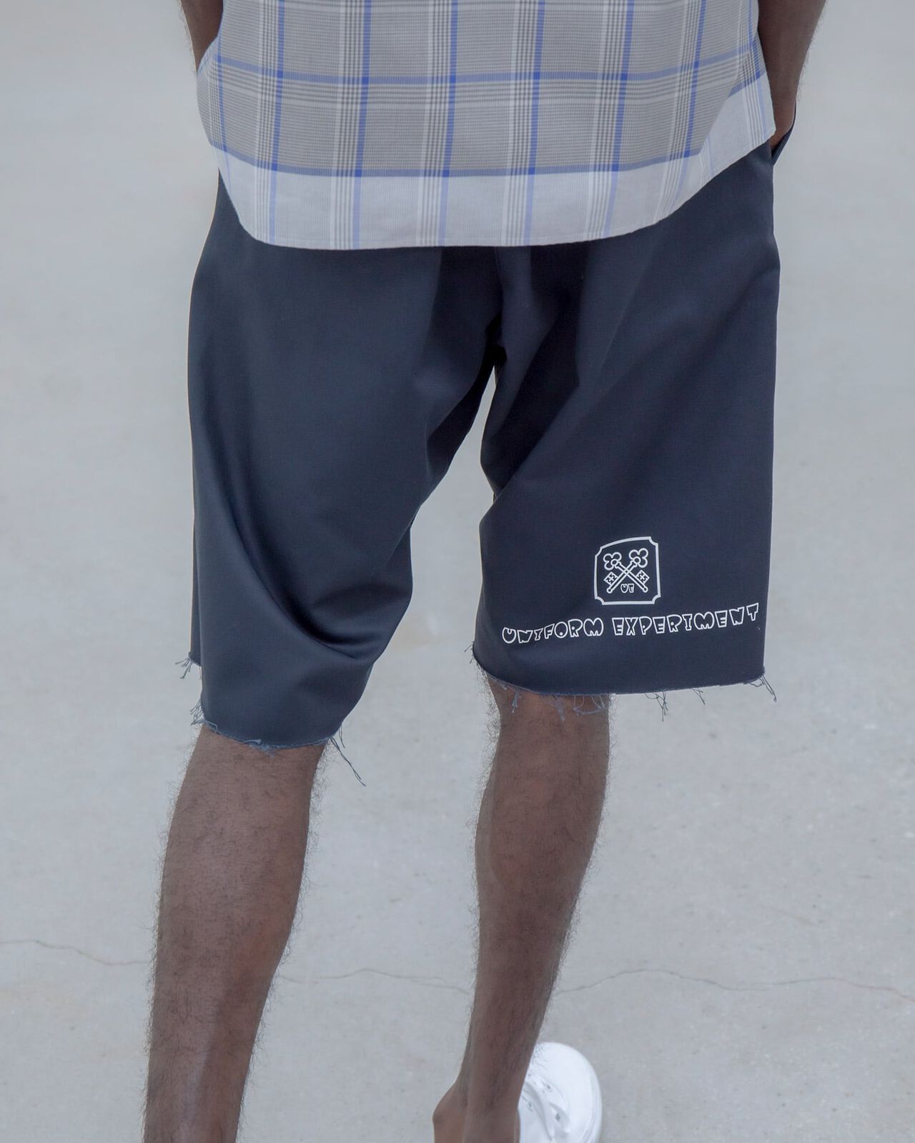 CUT OFF SHORTS,BEIGE, large image number 6