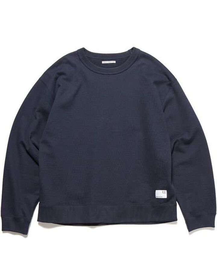 LOOSE SWEATSHIRT,NAVY, medium image number 0