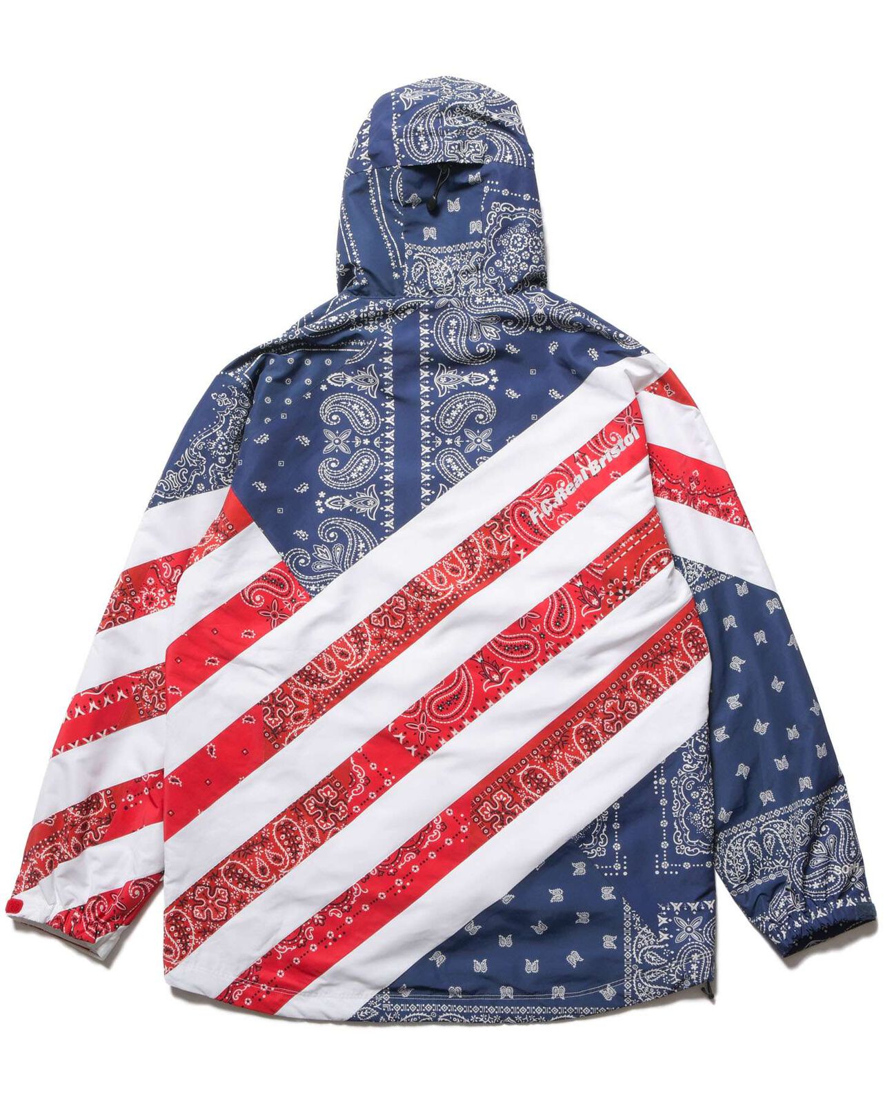 PATCHWORK STRIPE PRACTICE JACKET,TRICOLORE, large image number 1