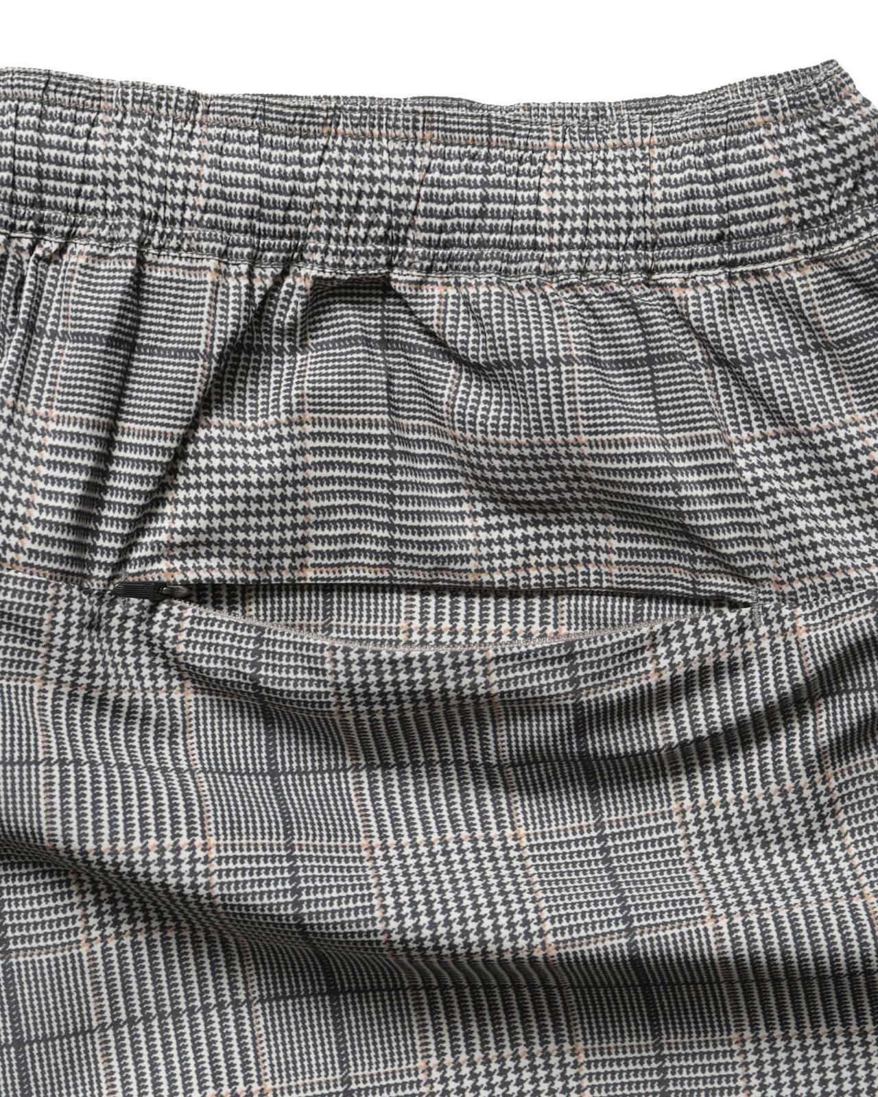 PLAID PRACTICE SHORTS,GRAY, large image number 3