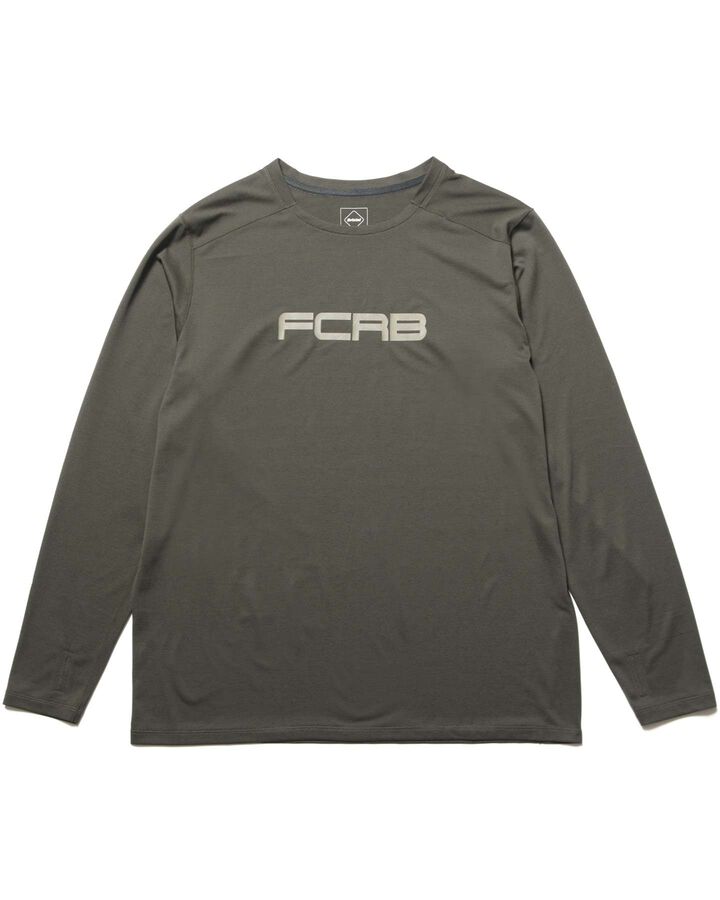 TECH L/S TEE,KHAKI, medium