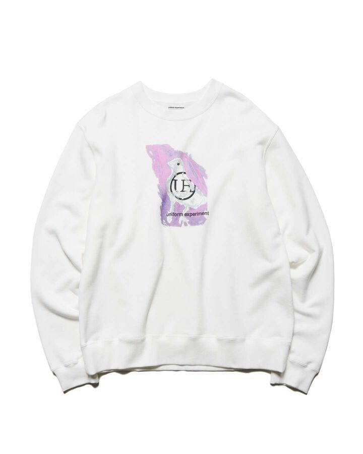 ASGER JORN: PORTRAIT SWEATSHIRT,WHITE, medium image number 0