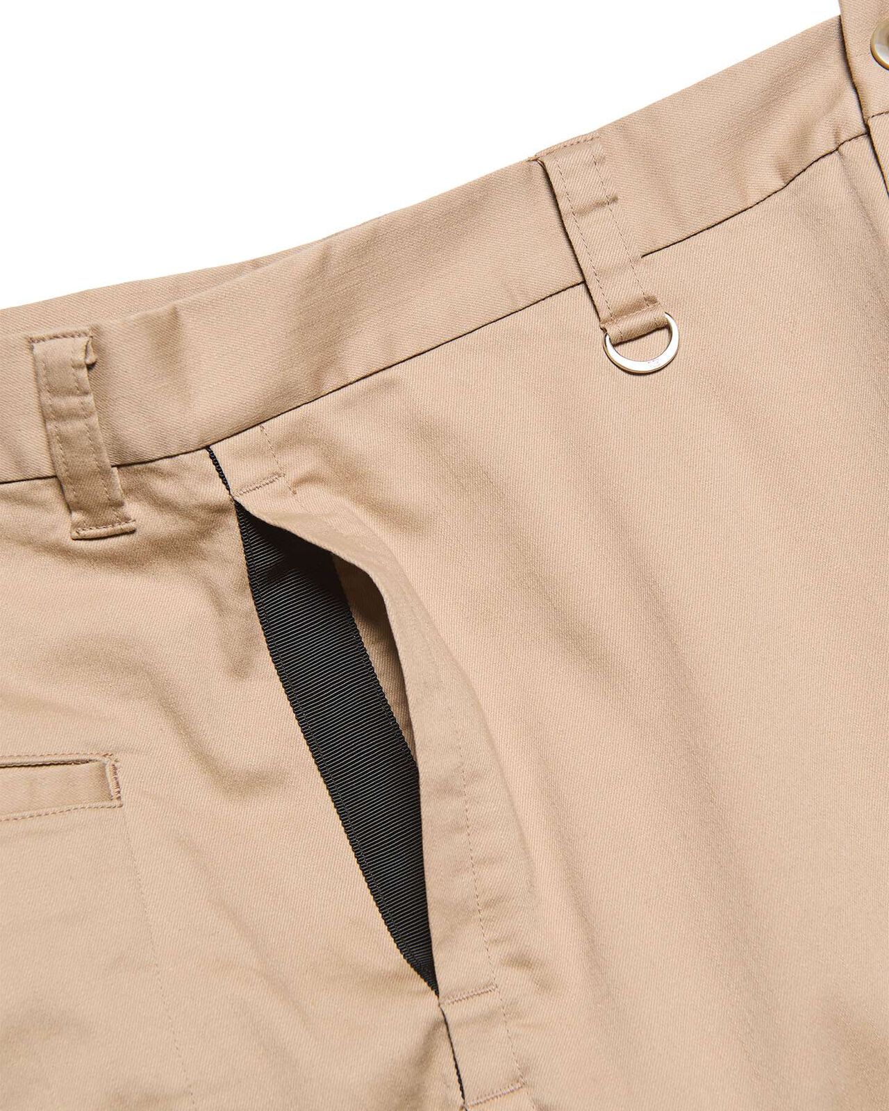 STRETCH TWILL SIDE TAPE PANTS,BEIGE, large image number 3