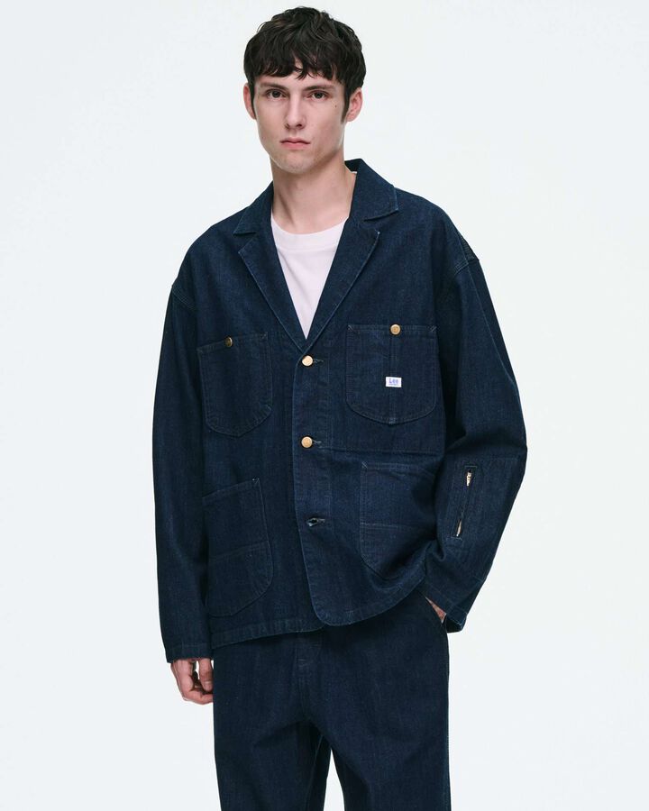 LEE DUNGAREES LOCO JACKET,INDIGO, medium image number 6