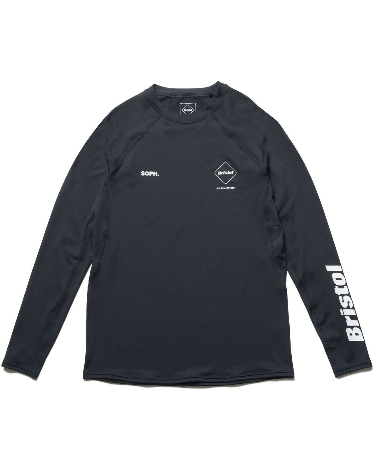 UNDERLAYER CREWNECK TOP,BLACK, large image number 0