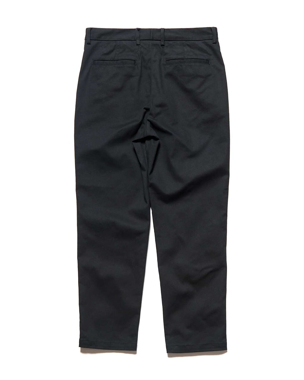 STRETCH TWILL SLIM SLACKS,BLACK, large image number 1